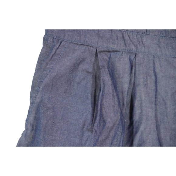 Mossimo Chambray Short Romper Womens Size XL Sleeveless Strapless - Picture 4 of 10